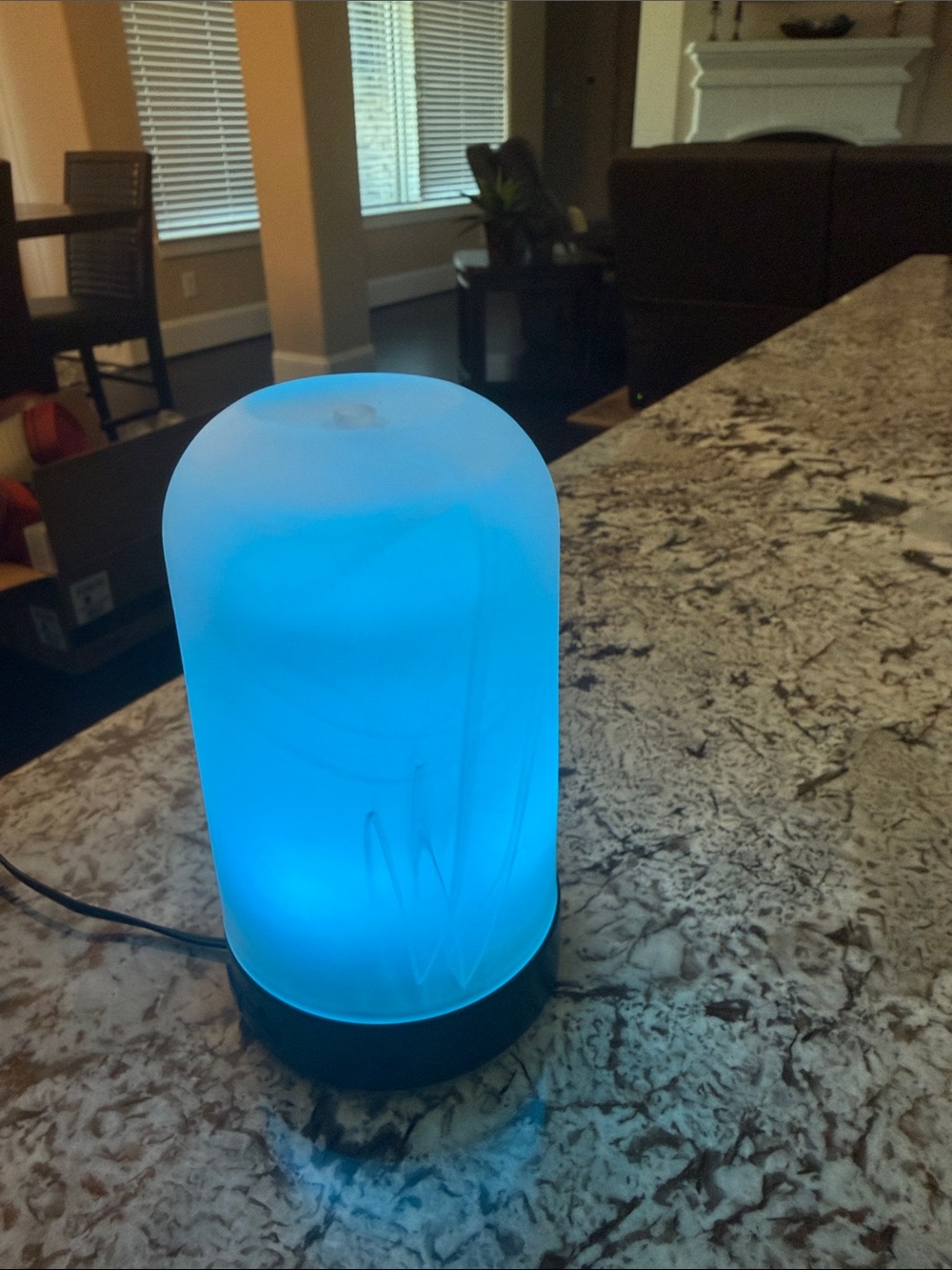 Blue Tabletop Essential Oil Diffuser - Home Accents